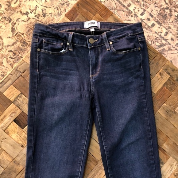Paige Skyline Jeans Dark Wash - Picture 1 of 13
